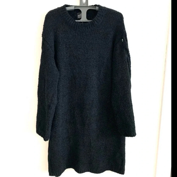 Bundle Knit Sweater Dress Size S Balloon Sleeve Pullover Cozy Fall Winter - Picture 7 of 11